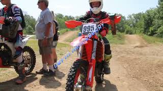 Devyn Henneberry hare scramble D17 Fox Valley Off Road  6172024 [upl. by Aiela]