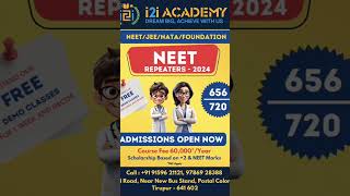 A Good NEET JEE Institute in Thiruppur for Repeaters jee motivation neet doctor mbbs [upl. by Marras]