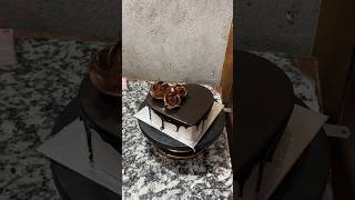 Chocolate heart shape design Cakecake trending shortvideo shortviral shorts ytshorts viral [upl. by Kordula]