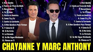 Chayanne y Marc Anthony Exitos 2024  Colección Completa de Sus Mejores Canciones latino [upl. by Liahkim]