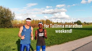 Tallinn Marathon 2018 with Mukunga and Tiidrek [upl. by Powder467]