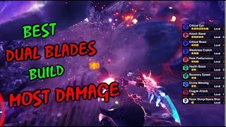 MHW  BEST DUAL BLADES BUILD FOR ANY MONSTER  Arch Tempered Vaal hazak [upl. by Eniad]