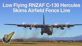 RNZAF C130 Hercules Very Low Pass [upl. by Aeki691]