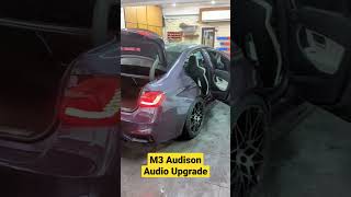 🔊 M3 Audio Upgrade with highend Audison APBX10AS 10quot Active Subwoofer Bass Box audison bmwm3 m3 [upl. by Ciredor]