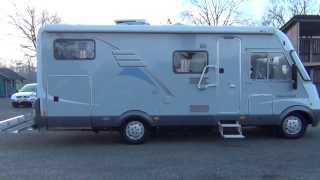 Hymer B674 camper huren [upl. by Hagood]