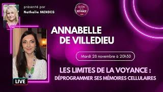 La voyance à ses limites  déprogrammer ses mémoires cellulaires avec Annabelle de Villedieu [upl. by Andrews]