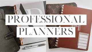 Professional Planner Set Up  Louis Vuitton GM amp MM Agenda Flips [upl. by Karlotte]