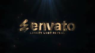 Gold Logo Reveal  Adobe Premiere Pro Template [upl. by Nagle]