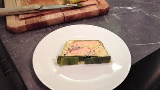 Terrine de Saumon aux poireaux Cuisine par Cedric et Seb [upl. by Karlene169]