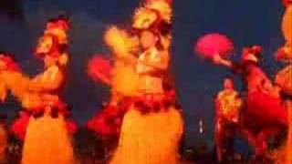 Royal Hawaiian Luau  Tahitian Dance [upl. by Lesak]