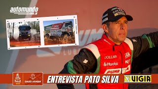 🚛 DAKAR 2022 Pato Silva listo para correr en un camión [upl. by Annoyed]