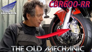 HONDA CBR600RR 2003 Brake Caliper Cleaning THE BEST AND EASY WAY [upl. by Fish540]