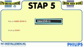 Philips Analoge Zenders Installeren  Zender Installatie  2009 modellen [upl. by Nailij]