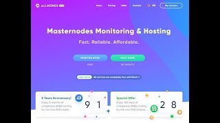 AllNodes Masternode Hosting [upl. by Bouchier25]