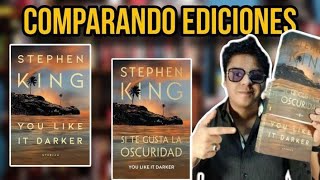 📖 «Si te gusta la oscuridad»  Plaza amp Janés Vs Scribner  COMPARANDO EDICIONES ✨ [upl. by Johny]