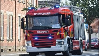 SCANIA AT3 Optocht Brandweerwagens 140 Jaar Brandweer Leopoldsburg Fire Truck Parade [upl. by Yanahs557]