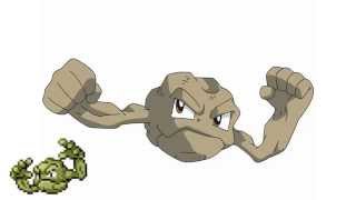 Pokemon Cries  Geodude  Graveler  Golem [upl. by Eimmaj665]