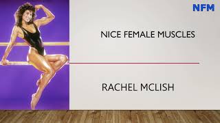 Nice Female Muscles  Rachel Mclish [upl. by Aneerhs73]