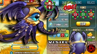 🔴Monster Legends  VISIEL 150😱 Sneak Peak The Best Skills  Stats [upl. by Shoshana]