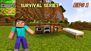 I Started A New Journey In Craftsman Crafting And Building  Survival Series  Ep 1 [upl. by Stodder405]