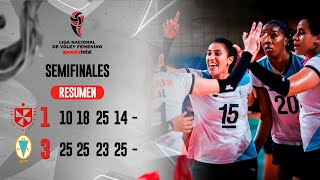 SEMIFINALES U SAN MARTÍN 🆚 REGATAS LIMA 13  RESUMEN  LNVF 🏆👋🏐 [upl. by Adnoek]