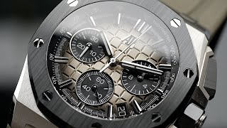 The AllNew AP Royal Oak Offshore 43 Smoked Taupe Dial Handson Review  Hafiz J Mehmood [upl. by Alletsyrc]