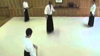 Aikido  Aikido Randori  Multiple Attackers With Weapons [upl. by Etiuqram]