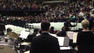 Star Wars theme played at University of Portland graduation [upl. by Lantz343]