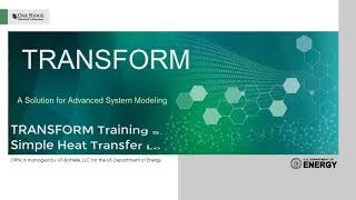 TRANSFORM Training Video Simple Heat Transfer Loop [upl. by Materi17]