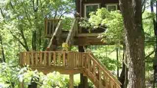 Timber Ridge Outpost amp Cabins a Treehouse amp Log Cabin Resort in the Shawnee Forest [upl. by Artimas]