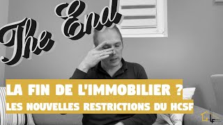 HCSF  les nouvelles règles pour investir dans limmobilier en 2022 [upl. by Deppy]