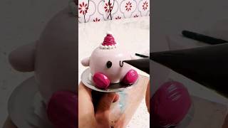 Ultimate Kirby Cake Decorating Tutorial shorts cake cartooncake birthdaycake cakepastry cream [upl. by Woodman925]