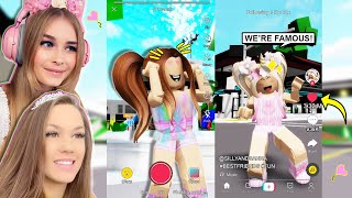 We Became TIKTOK FAMOUS To Impress The COOL KIDS in BROOKHAVEN with IAMSANNA Roblox Roleplay [upl. by Ettenrahc]