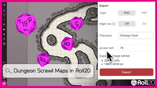 Import Your Dungeon Scrawl Maps Into Roll20 in Under a Minute [upl. by Rida790]