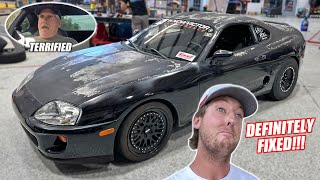 Scaring Passengers In a 1300hp SLEEPER SUPRA The Rat Rod Supras Mystery Issue is FIXED [upl. by Arnaud132]