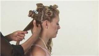 How to Curl Hair  How to Use Soft Hair Curlers [upl. by Llennol119]