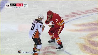 Nicolas Deslauriers vs Milan Lucic Oct 18 2021 [upl. by Adallard]