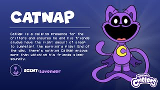 CONOCIENDO a CATNAP  NUEVO PERSONAJE de POPPY PLAYTIME CHAPTER 3  SMILING CRITTERS [upl. by Eimrots705]