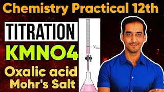 Titration Oxalic Acid Vs KMnO4  Mohr Salt Vs KMnO4  Calculations  Chemistry Practical [upl. by Dronel977]