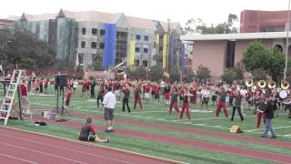 USC Trojan Marching Band 2013 smash and grab 92113 [upl. by Hogarth]