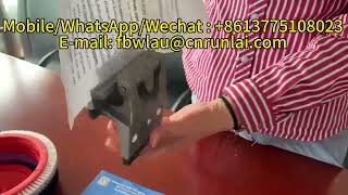 Steel Stenter Parts Monforts Stenter Clips For Stenter Machine Spare Parts [upl. by Ecertap]