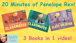 😂 Kids Book Read Aloud 20 Minutes of PENELOPE REX 3 Books in 1 Video [upl. by Wulfe516]