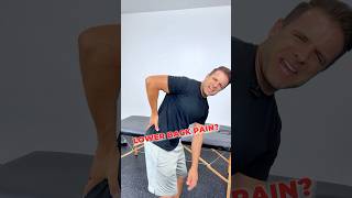 These Lower Back Stretches Are INCREDIBLE Fast Pain Relief backpain shorts [upl. by Nytsuj]