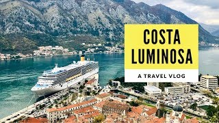 Costa Luminosa Cruise Tour  Our Entire Trip In 6 Minutes  Travel Vlog [upl. by Winni]