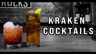 Two Kraken Cocktails  Kraken Spiced Rum  Booze On The Rocks [upl. by Bertha]