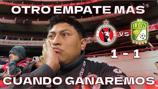 XOLOS 🆚 LEONUN EMPATE CON SABOR A DERROTA AKELOBA DEBUTA COMO XOLO SEGUIMOS SIN PODER GANAR [upl. by Milano409]