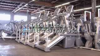 Buy Used Life Fitness Summit Trainer 95Li For Sale Refurbished [upl. by Mehta857]