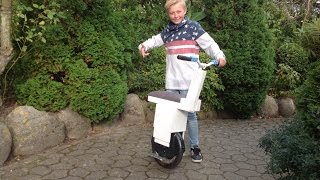 How To Make A Self Balancing One Wheeled Electric Scooter Easy [upl. by Eannej]