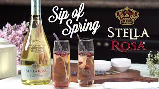 Stella Rosa® Presents Sip of Spring  HowTo Cocktail Recipe [upl. by Siobhan475]