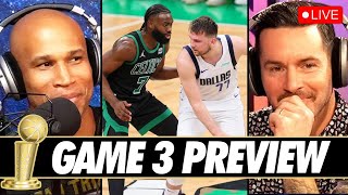 MAVS  CELTICS GAME 3 PREVIEW  JJ REDICK AND RICHARD JEFFERSON [upl. by Ecinom]